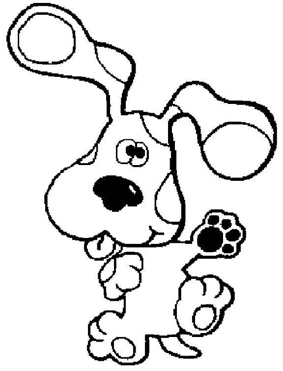 magenta from blues clues coloring pages - photo #19