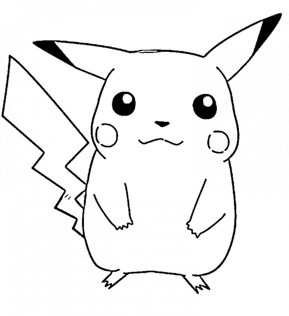 como desenhar o pikachu