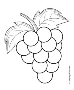Páginas para colorir de frutas - páginas para colorir gratuitas