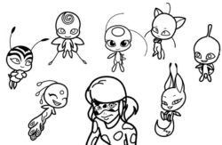 Ladybug Infantil com Sua Mascote  Desenhos infantis para colorir, Desenhos  para colorir ladybug, Desenhos pra colorir