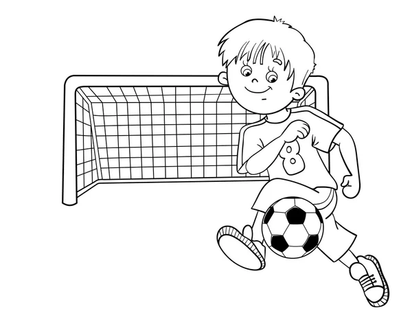 Chute a Gol: 7 Desenhos de Jogo de Futebol para Imprimir e Colorir